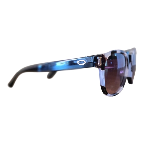 Oscar De La Renta Tortise Shell Blush Rose Brown Cat Eye Sunglasses - Picture 4 of 10